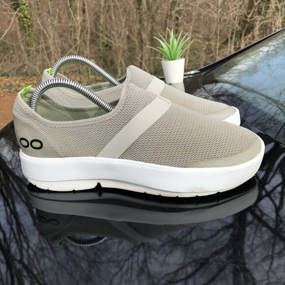 Oofos‎ ❌SOLD❌OOmg Low Slip-On Recovery Shoe Grey Women's Size 9 / Q3-7292019-6 - Picture 7 of 12